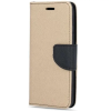  Apple iPhone 16, Oldalra nyíló tok, stand, Fancy Book, arany/fekete