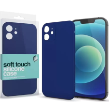 Apple iPhone 16 Plus, Szilikon tok, Xprotector Soft Touch Slim, sötétkék tok és táska