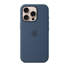 Apple iPhone 16 Pro MagSafe gyári szilikon tok, denim tok és táska