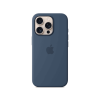 Apple iPhone 16 Pro MagSafe-rögzítésű szilikontok, denimszínű (MYYK3ZM/A)