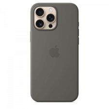 Apple iPhone 16 Pro Max Gyári szilikon tok - Kőszürke tok és táska