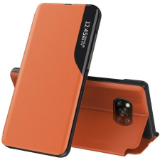  Apple iPhone 16 Pro Max, Oldalra nyíló tok, stand, Wooze FashionBook, sárga tok és táska