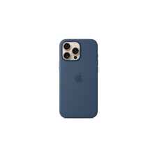 Apple iPhone 16 Pro Max Silicone Case with MagSafe - Denim tok és táska