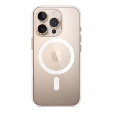 Apple iPhone 16 Pro Max szilikon telefonvédő (magsafe) átlátszó tok és táska