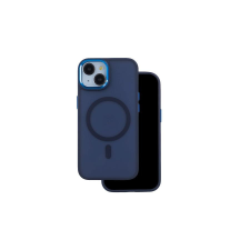 Apple iPhone 16 Pro Max, Szilikon tok, Frozen Magsafe, kék tok és táska