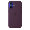 Apple iPhone 16 Silicone Case with MagSafe Plum MYY43
