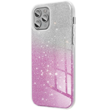 Apple iPhone 16, Szilikon tok, csillogó, Forcell Shining, vörösarany/ezüst tok és táska