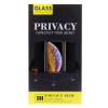  APPLE IPHONE 16E ÜVEGFÓLIA KARCÁLLÓ ÜTÉSÁLLÓ PRIVACY BETEKINTÉSGÁTLÓS FEKETE SZEGÉLY