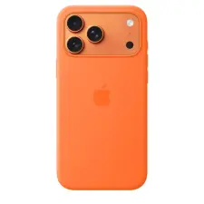 Apple iPhone 17 Pro Max Silicone Case with MagSafe Orange MGFL4 tok és táska