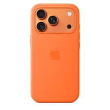 Apple iPhone 17 Pro Silicone tok, MagSafe – Orange tok és táska