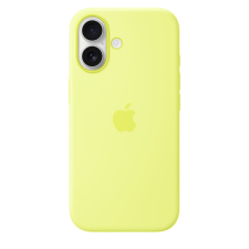 Apple iPhone 17 Silicone Case with MagSafe Neon Yellow MGEV4 tok és táska