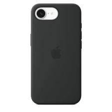 Apple iPhone 17e / iPhone 16e gyári szilikon tok, fekete tok és táska