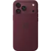 Apple iPhone 18 Pro Max MagSafe szilikontok - burgundi