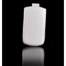 Apple iPhone 3/4, Álló bőr tok, fehér - Special tok és táska