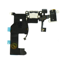 Apple iPhone 5 5G fehér töltéscsatlakozó jack csatlakozóval + flexkábellel mobiltelefon, tablet alkatrész