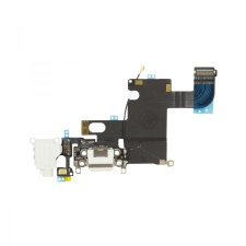 Apple iPhone 6 6G (4,7&quot;) fehér töltéscsatlakozó jack csatlakozóval + flexkábellel mobiltelefon, tablet alkatrész