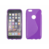 Apple iPhone 6/6S, Szilikon tok, S-Case, lila