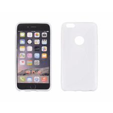 Apple iPhone 6 Plus/6S Plus, Szilikon tok, S-Case, fehér tok és táska