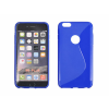 Apple iPhone 6 Plus/6S Plus, Szilikon tok, S-Case, kék