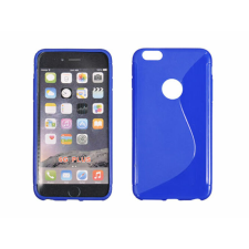 Apple iPhone 6 Plus/6S Plus, Szilikon tok, S-Case, kék tok és táska