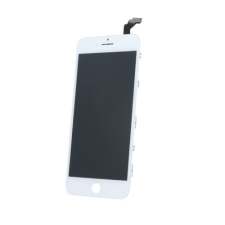 Apple iPhone 6 Plus, LCD kijelző érintőplexivel, fehér mobiltelefon, tablet alkatrész