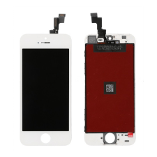 Apple iPhone SE kompatibilis LCD kijelző érintőpanellel, OEM jellegű, fehér, Grade R mobiltelefon, tablet alkatrész