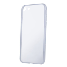 Apple iPhone X/XS, Szilikon tok, Slim (1mm), átlátszó tok és táska