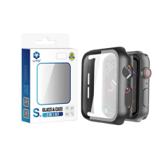 Apple iWatch 7 41mm Lito S Üveg Előlap - Fekete okosóra kellék