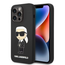 Apple Karl Lagerfeld tok fekete KLHCP15LSNIKBCK Apple Iphone 15 Pro készülékhez tok és táska