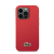 Apple Lacoste Iconic Petit Pique Logo iPhone 14 Pro MagSafe tok, piros
