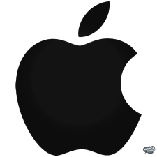  Apple logó - Szélvédő matrica matrica