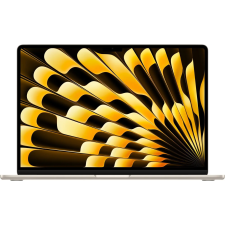 Apple MacBook Air 15" M5 Magyar 2026 csillagfény - hálózati adapter és nanotextúra nélkül laptop