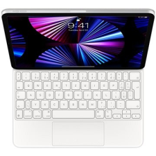 Apple Magic Keyboard iPad Pro 11“ 2021 fehér - US English tablet tok