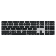 Apple Magic Keyboard Touch ID/ Numeric Wireless Billentyűzet (Fekete Bill.) - Angol (UK) (MMMR3Z/A) billentyűzet