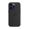 Apple MagSafe-rögzítésű iPhone 14 Pro-szilikontok – éjfekete MPTE3ZM/A