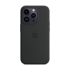 Apple MagSafe-rögzítésű iPhone 14 Pro-szilikontok – éjfekete MPTE3ZM/A tok és táska