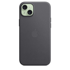 Apple MagSafe-rögzítésű iPhone 15 Plus FineWoven szövettok fekete (MT423ZM/A) (MT423ZM/A) mobiltelefon kellék