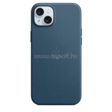 Apple MagSafe-rögzítésű iPhone 15 Plus FineWoven szövettok (óceánkék) (MT4D3ZM/A) tok és táska