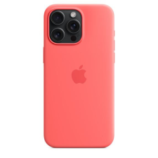 Apple MagSafe-rögzítésű iPhone 15 Pro Max szilikontok guava színű (MT1V3ZM/A) tok és táska