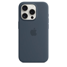 Apple MagSafe-rögzítésű iPhone 15 Pro szilikontok viharkék (MT1D3ZM/A) (MT1D3ZM/A) - Telefontok tok és táska