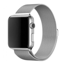 Apple Milánói óraszíj 42/ 44/ 45/ 49 mm, ezüst okosóra kellék