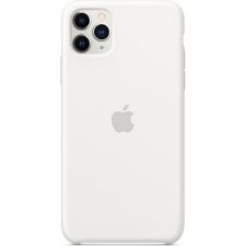 Apple MOBIL Apple iPhone 11 Pro Max szilikon tok - Fehér (MWYX2ZM/A) tok és táska