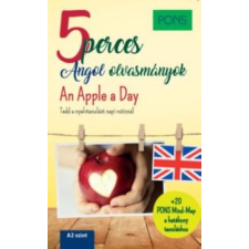 Apple PONS 5 perces angol olvasmányok - An Apple a day nyelvkönyv, szótár