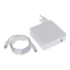 Apple PT007863 MacBook laptop töltő adapter, , 87W PD, 1m-es USB Type-C kábellel, fehér