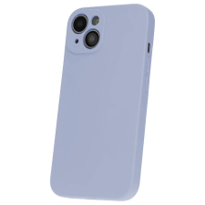 Apple Silicon Case Apple iPhone 17 Air (6.6) kameravédős szilikon tok világoskék tok és táska
