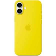 Apple Silikon Case MagSafe iPhone 16 Plus eredeti Szilikon Telefon tok - Sárga tok és táska