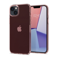 Apple Spigen Crystal Flex Apple iPhone 14 Rose Crystal tok, rózsaszín-átlátszó tok és táska