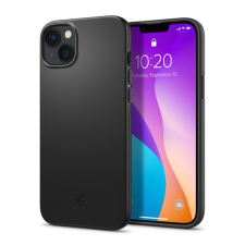 Apple Spigen Thin Fit Apple iPhone 14 Black tok, fekete tok és táska