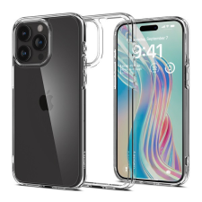 Apple Spigen Ultra Hybrid Apple iPhone 15 Pro Max tok, Crystal Clear átlátszó tok és táska