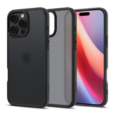 Apple Spigen Ultra Hybrid Apple iPhone 16 Pro Max tok, Frost, fekete tok és táska